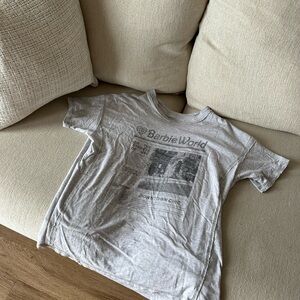 Gray Barbie World T-Shirt